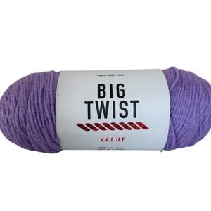 Big Twist Value Lilac #4 Medium Acrylic 6 oz 380 Yards
